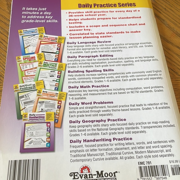 Daily Handwriting Practice Traditional Cursive - Picture 2 of 6